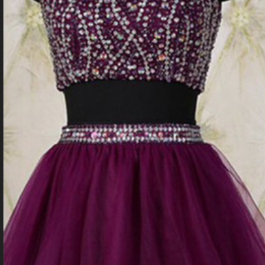 Homecoming Dresses,two Pieces Homecoming..