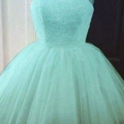 Homecoming Dresses Short Prom Dresses,mint Green..
