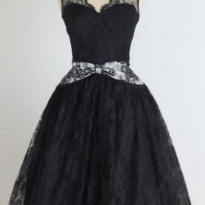 Lace Homecoming Dresses,black Lace Homecoming..