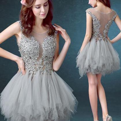 Tulle Homecoming Dresses,scoop Homecoming..