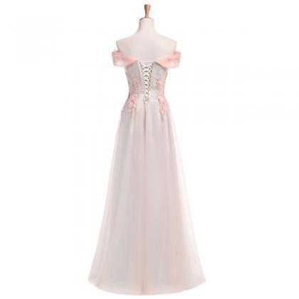 Long Prom Dresses, A-line Prom Dresses, Tulle..