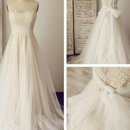 Charming Wedding Dress,lace Wedding..