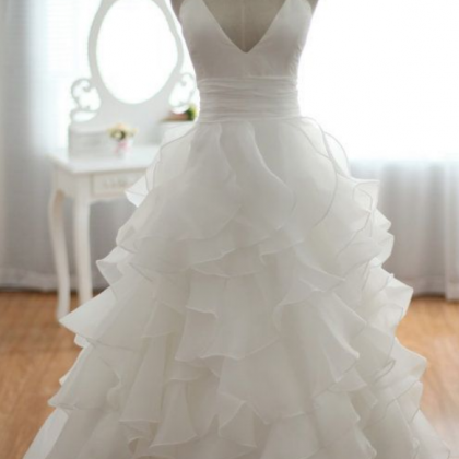 Beach Wedding Dress,a-line Wedding Dress, Wedding..