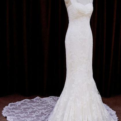 Mermaid Wedding Dresses,ivory Sweetheart Wedding..