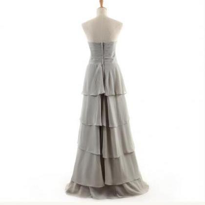A-line Sweetheart Pleating Prom/bridesmaid..