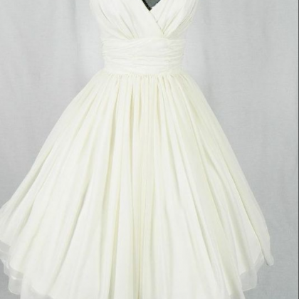 Cute Ball Gown White Short Homecoming Dress Cute..