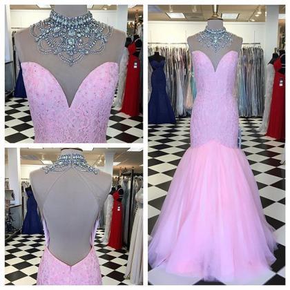 Prom Dresses ,prom Gown,pink Prom Dresses,sparkle..
