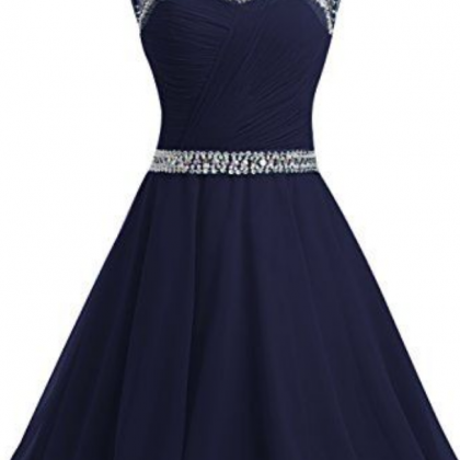 A-line Homecoming Dresses,royal Blue Homecoming..