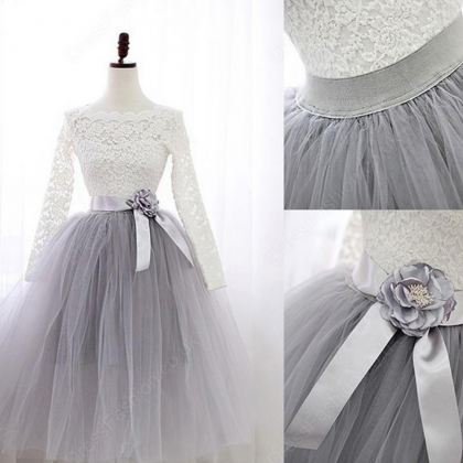 Princess Dresses,a-line Homecoming Dresses,lace..
