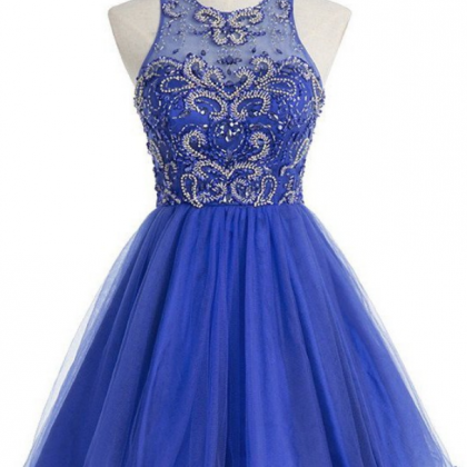 Tulle Homecoming Dresses Sky Blue Homecoming..
