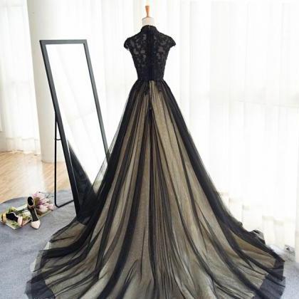 Charming Prom Dress, Tulle Evening Dress, Sexy..