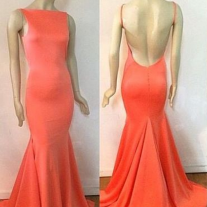 Charming Prom Dress,sleevelss Backless Evening..