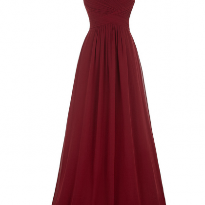 Long Evening Dress Sexy V Neck Ruched Padded..