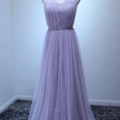 Long Tulle Bridesmaid Formal Gown Ball Party..