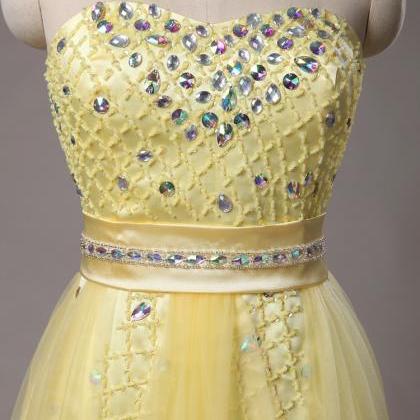 Newest Real Image Prom Dress With Shinning..