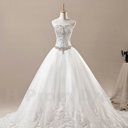 Wedding Dress Bride Dress White Bridal Dresses..