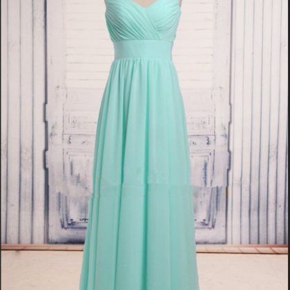 Mint Green Prom Dresses, Bridesmaid Dress,a Line..