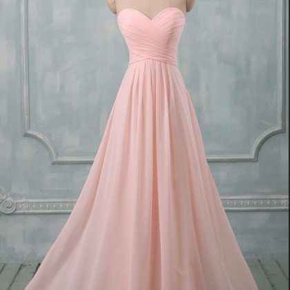 Pastel Colors Prom Dresses To Wedding Party Long..