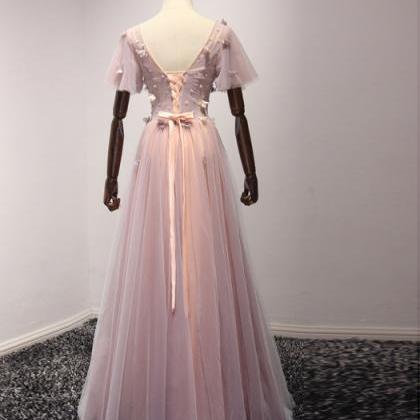 Long Prom Dress,bridesmaid Dresses,a-line Prom..