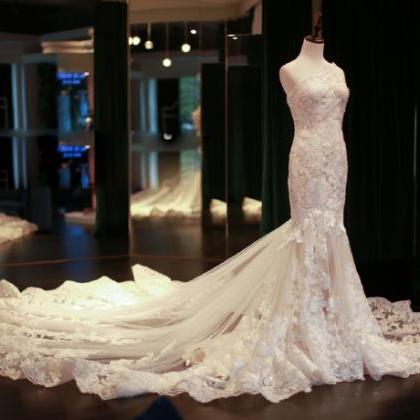 One-shoulder Wedding Dress, Wedding Dress,wedding..
