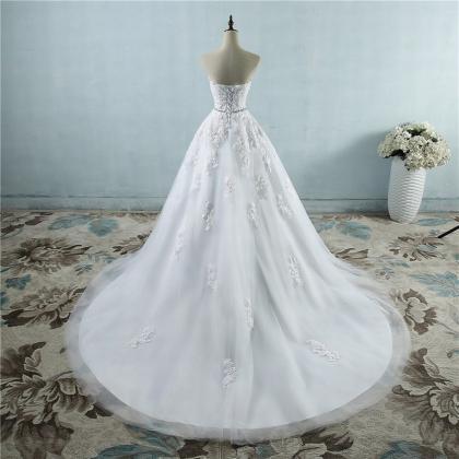 Charming Strapless Sweetheart Ball Gown Fashion..