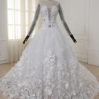 Gorgeous Dress Wedding Dress Flower Wedding Dress..