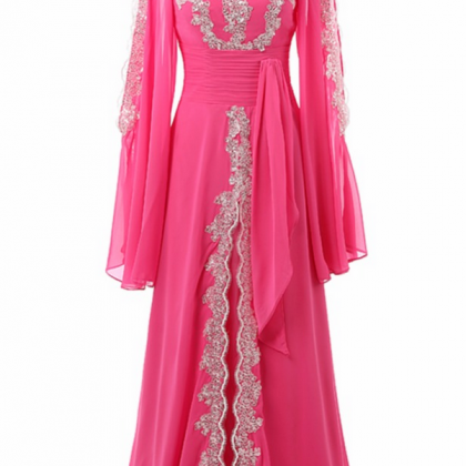 The Original Rose Party Long Silk Dress Length..