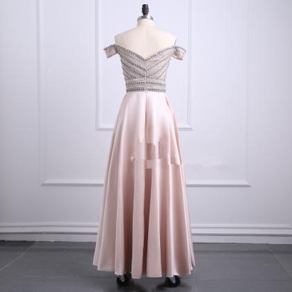 Crystal Dress Way Formally A - Ligne Dear Front..