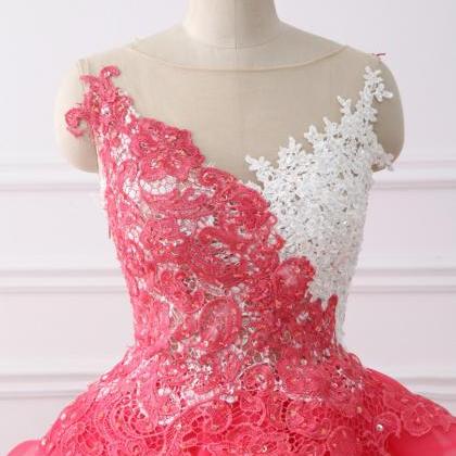 Luxurious Ball Gown And Lace Eighth Year Outdoor..