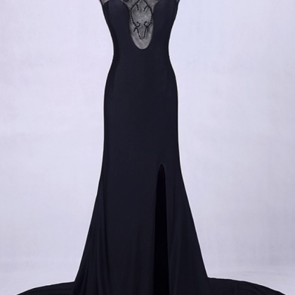 Long Black Dress Party Mother Dress Mermaid Long..