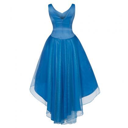 Beautiful Dress! Sleeveless Blue Line Was Shot In..