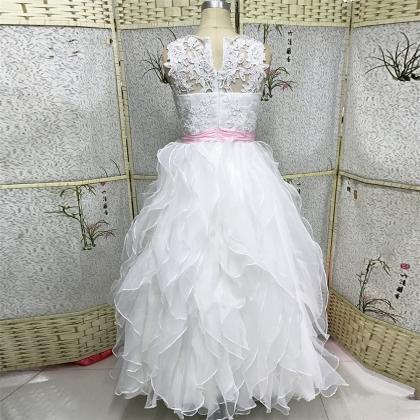 Lace Holy Communion Dresses Pageant Ball Gowns For..