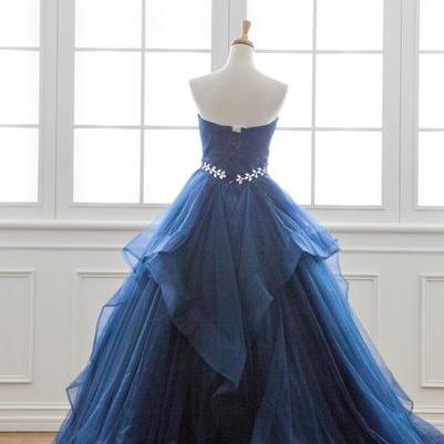 Fashion Sweetheart Neckline Tulle Prom..