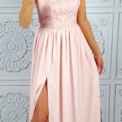 Chiffon Lace Prom Dress,long Prom Dresses,prom..