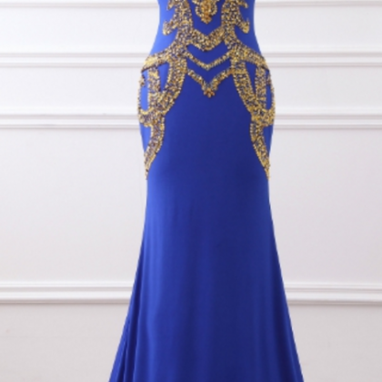 Night Of The Mermaid Prom Dress, The Royal Blue..