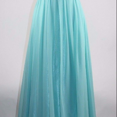 Sexy Prom Dress,blue Prom Dress,open Back Beaded..