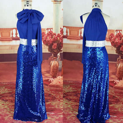 2015 Prom Dresses,formal Prom Dress,royal Blue..
