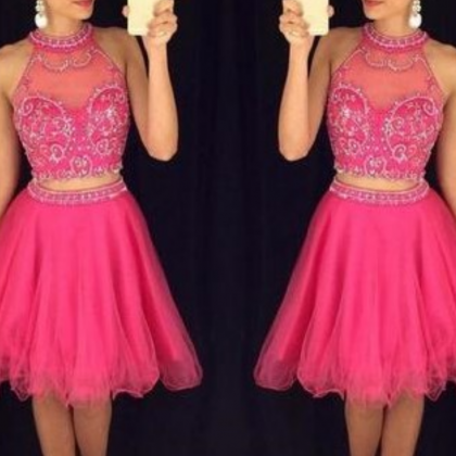 2016 Most Popular Two Pieces Homecoming Dresses,..
