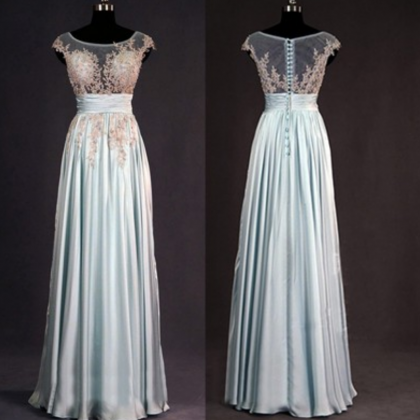 Lace Bridesmaid Dress, Dusty Blue Bridesmaid..