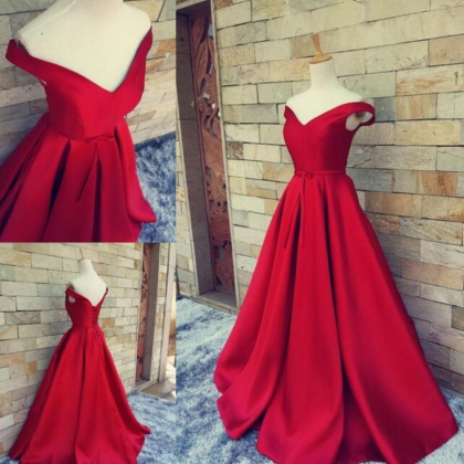 Prom Dress, Red Prom Dress, Mermaid Prom Dress,..