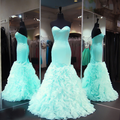 Prom Dresses,mermaid Prom Dresses, Sweetheart Prom..