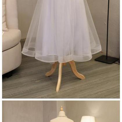 Discount Grey A-line/princess Prom Party Dresses..
