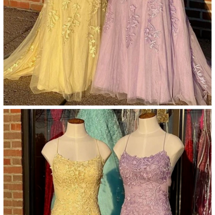 Mermaid Prom Dress With Applique And Beading Long..