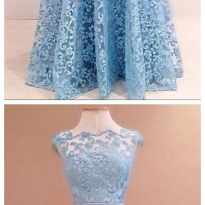 Custom Made Charming Lace Prom Dress,sexy..