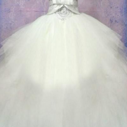 Luxurious Wedding Dress, Crystal Wedding Dress,..