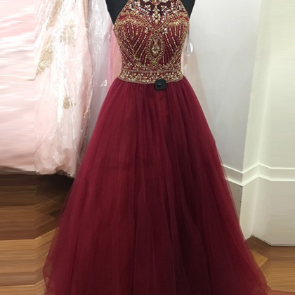 Burgundy Prom Dress,wine Red Prom Dresses,formal..