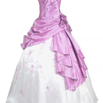 Light Purple Prom Dress,ball Gown Prom..