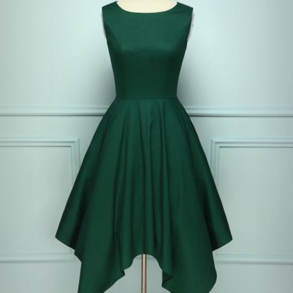 Dark Green Vintage Dress