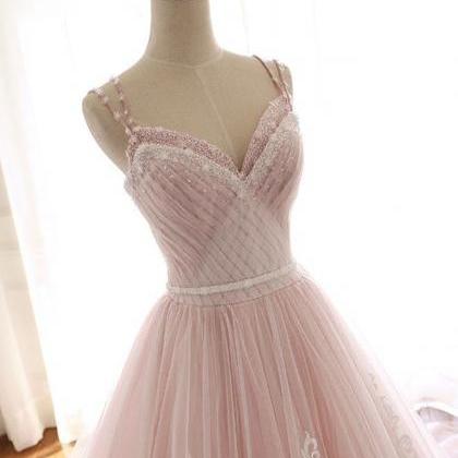 Sweetheart Lace Tulle Long Prom Dress Lace Evening..