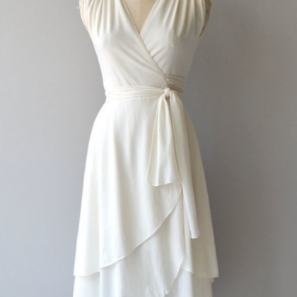 White Prom Dress,short Prom Dress,fashion..